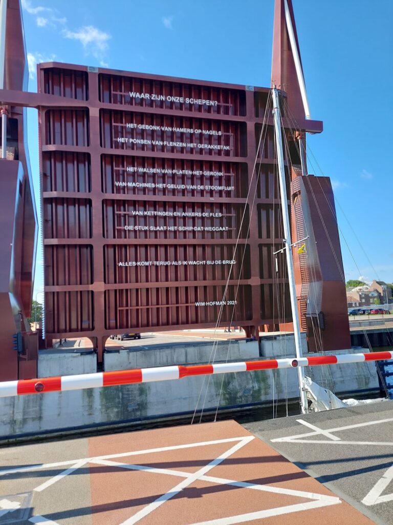 Brugval dokbrug Vlissingen