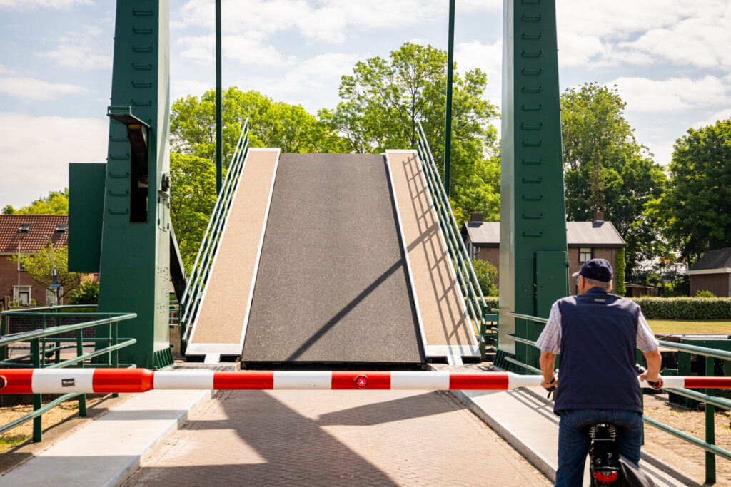 Nieuwe brugval Hellevoetsluis